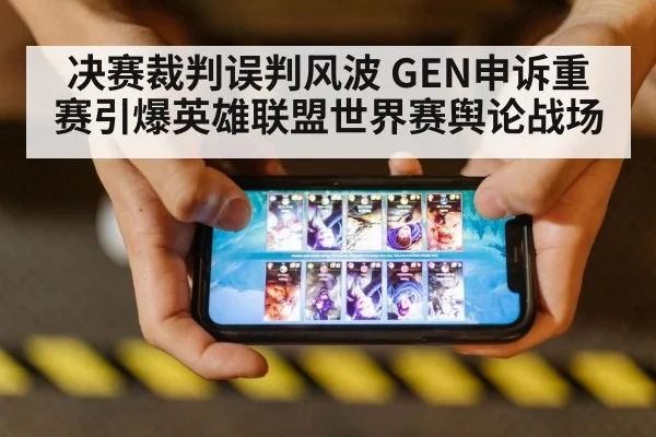 决赛裁判误判风波 GEN申诉重赛引爆英雄联盟世界赛舆论战场
