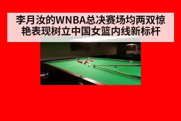 李月汝的WNBA总决赛场均两双惊艳表现树立中国女篮内线新标杆